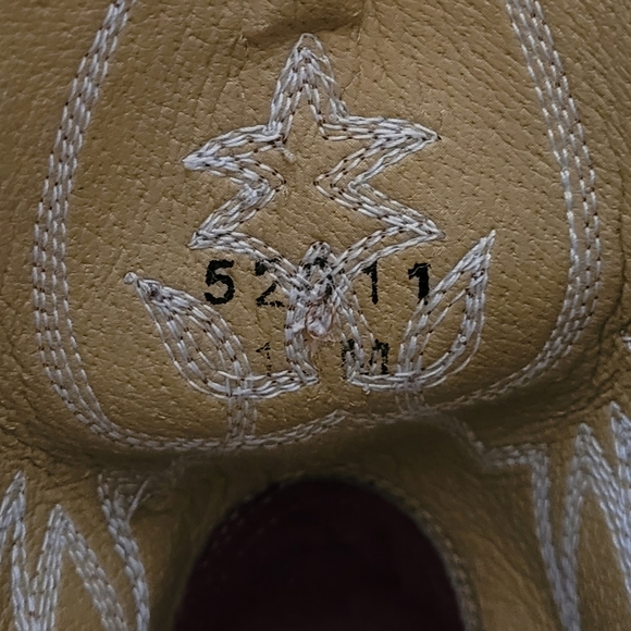 Quality Leather Oil & Chemical Resistant Work Western Cowboy Boots Size 10M - Picture 9 of 9